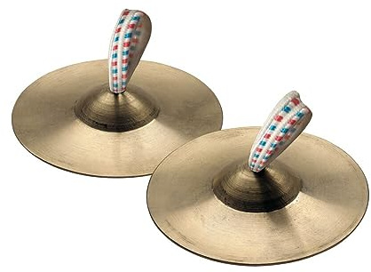 Stagg 14914 Fingerzimbel (1-Paar, Durchmesser: 7 cm) bronze
