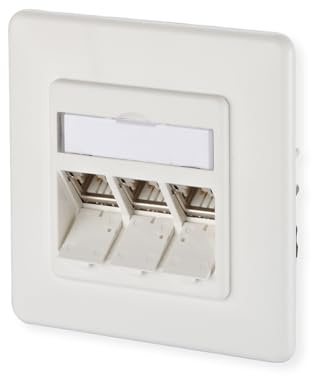 METZ CONNECT C6Amodul 3 Port 270°M UP reinweiß