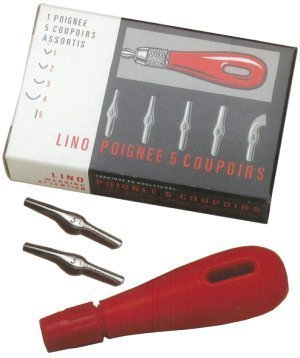 Lino Cutting Sets - With 10 Assorted Blades