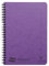 Clairefontaine 4854Z Notemakers Spiral Notebook Europa Lilac - A5 14,8x21 cm - 120 Detachable Ruled Pages - White Paper 90 g - Glossy Card Cover