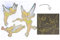 alles-meine.de GmbH Glow in The Dark ! Wandtattoo/Sticker - Fairies Tinkerbell - selbstklebend Glowing Fairy leuchtet im Dunkeln - Märchen Wandsticker Mädchen