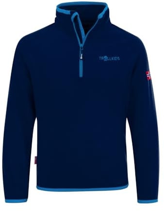 Trollkids Kids Nordland Half Zip | Extrem leicht, Gute Wärmeleistung, Schnelltrocknend