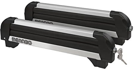 MENABO 000071800000 Iceberg - Porte-Skis pour 4 Paires de Skis (ou pour 2 Snowboards)