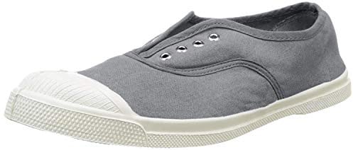 Bensimon Tennis Elly Femme, Zapatillas de Deporte de lona Mujer, Gris, 36 EU