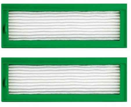 Hannets Hochwertiges Zubehör 2 Hochleistungsfilter I Vorwerk VR200 und VR300 Staubsaugroboter Ersatzset I Premium Zubehör für Kobold VR 200 und VR 300 HEPA Filter