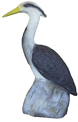 Leitold Fischreiher; Ziel oder Zielscheibe für den Bogensport, Bogenschießen, Pfeil und Bogen, Armbrust Sport, 3D