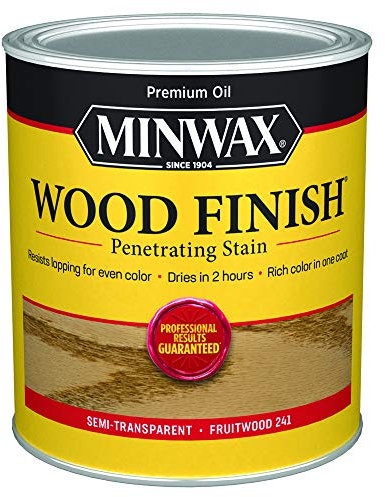 Minwax 1 Quart Fruitwood Wood Finish Interior Wood Stain 70010