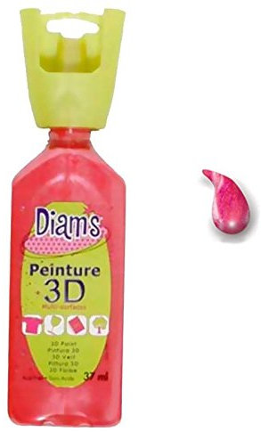 Peinture Diams 3D - Nacrée cerise