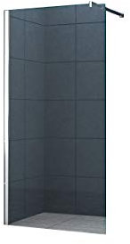 10 mm Duschabtrennung Düsseldorf 30 x 200 cm/Walk-In Duschtrennwand Duschwand