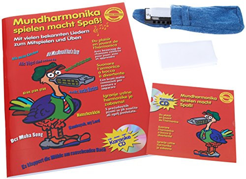 Golden Ton Mundharmonika Set, C-Stimmung