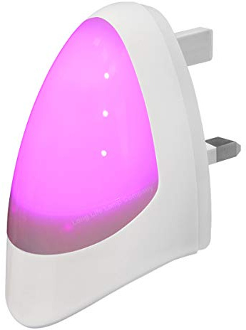 Pink Automatic LED Night Light Plug in Dusk 2 Dawn Sensor | Dusk 2 Dawn Sensor