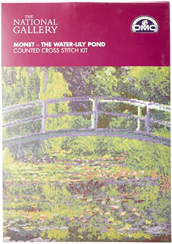 DMC Cross Stitch Kit - Monet 'The Water Lily Pond'