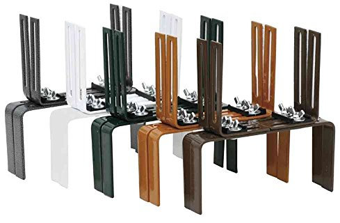 Siena Garden 678256 Supporto per fioriera, Confezione da 2, Colore: Verde