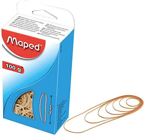 Maped 351901 5 Kreuzband im Beutel, 190 mm, farbig sortiert