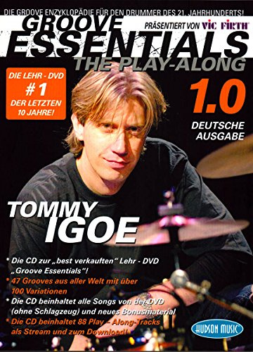 Tommy Igoe: Groove Essentials - The Play-Along (Deutsche Ausgabe). Für Schlagzeug
