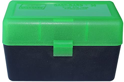 MTM 50 Round Flip-Top Rifle Ammo Box 270 Win 280 Rem 30-06