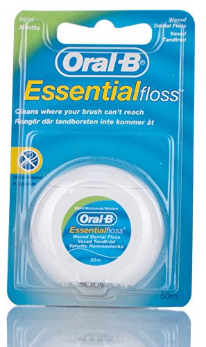 4x Oral-B Essential floss mint gewachst 50m (4x 50m) Vorteilspack
