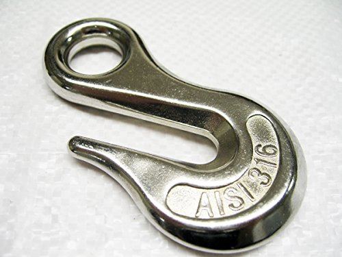 Stainless Steel Eye Grab Hook 12MM (Chain Shortener Rigging Marine)