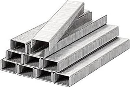 kwb Klammern, Typ Flachdraht, Stahl, C-Spitze, Stahldraht, 800 Stk. 11,4 mm x 16 mm