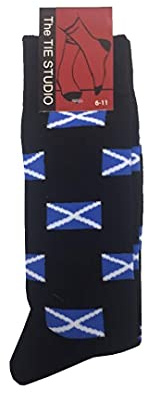 Scotland St. Andrews Flag Cottonrich Unisex Novelty Ankle Socks UK Size 6-11
