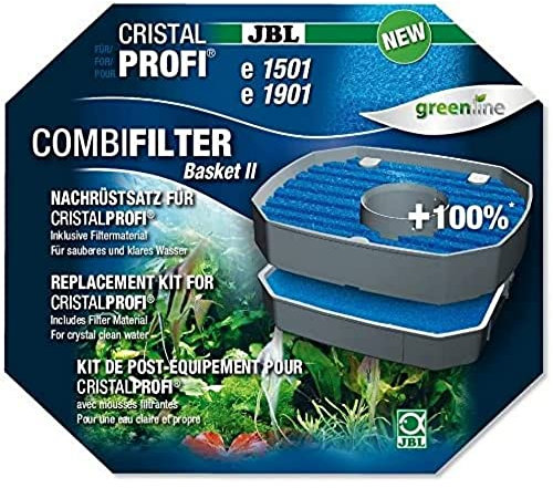 JBL Kit di Sostituzione cestello Filtro Combinato II CristalProfi e15/1901,2 per Filtro Esterno CristalProfi