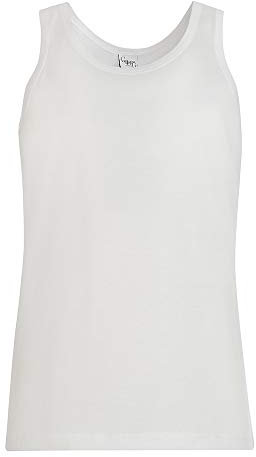 CIELLEGI Vogatore in filo di scozia uomo spalla larga art.702 (3pz) - 7, Bianco