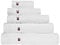 Tommy Hilfiger Handtuch Serie Legend 2-Uni, 560 g/m², 100% Baumwolle, weiß, Handtuch 50 x 100 cm