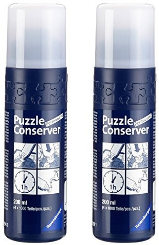 Outletdelocio. Pack of 2 Glue / Preserver for Puzzles up to 8000 Pieces