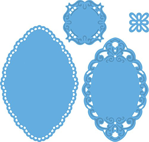 Marianne Design Small Oval by Petra Creatable Die, Pack of 4, Blue
