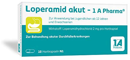 LOPERAMID akut-1A Pharma Hartkapseln 10 St