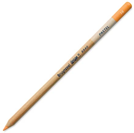 Bruynzeel Pastel Pencils - Mid Orange - 016 by Canson