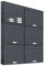 AL Briefkastensysteme 5er Briefkastenanlage mit Klingel Anthrazit Grau RAL 7016, Premium Briefkasten DIN A4, 5 Fach Postkasten modern Aufputz