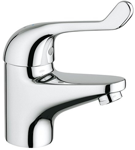 GROHE Euroeco Special - Einhand-Sicherheitsmischbatterie (wassersparend, mit Temperaturbegrenzer, Schnell-Montage-System), chrom, 32789000