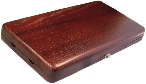 Oboen Rohretui für 14 Rohre zum Einlegen, braun