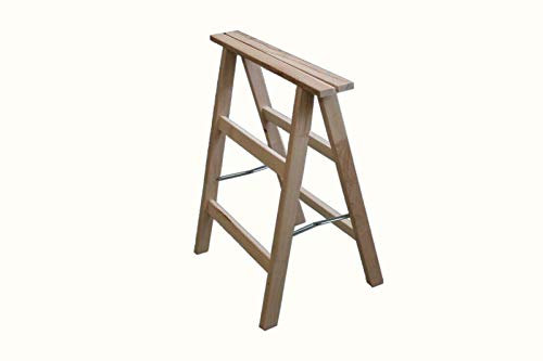 Cavalletto pieghevole in faggio 75 x 40 x 80 h cm