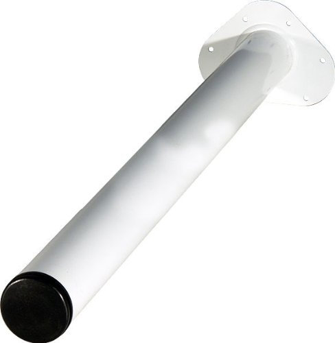 IB-Style - Un pièce de pied table - réglable | 29 variations |Ø 60 mm | form: rond | blanc | 70 cm