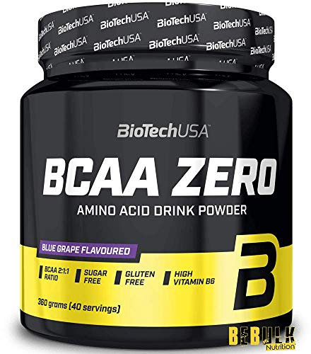 BCAA Zero 360 g BCAA - Bebida instantánea sin azúcar BCAA - BiotechUSA