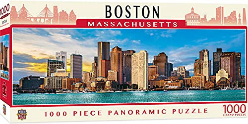 MasterPieces 71695 Puzzle, Boston Pano 1000 Stück