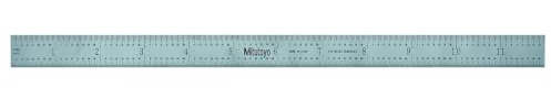 Mitutoyo 182-125 Stahllineale, 300 mm, 12 Zoll Messbereich