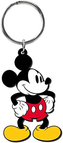 Disney Porte-clés rétro Mickey Soft Touch PVC