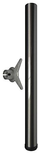 Tischbein Höhenverstellbar 82cm Durchmesser 60mm Edelstahl 150kg Traglast