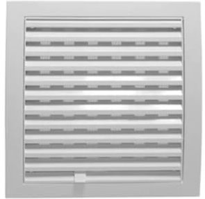 Diankamin GRIGLIA DI AERAZIONE QUADRATE CON FLUSSO REGOLABILE 15 x 15 cm