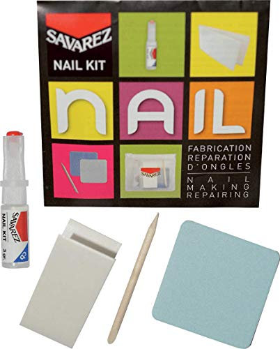 Savarez 5KITS1 kit-s1 kit repair nail file + roll silk + resins with applicator