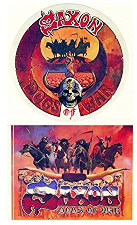 CMERCH Saxon - Dogs of War - Aufkleber Set/Sticker Set