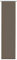 Gardinia Flächenvorhang Stoff Entry braun 60 x 245 cm, 33188, 5.09 x 64.59 x 5.09 cm