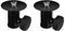 2 x 35mm Speaker Stand Extension Lighting Light Effect Support Adaptor Top Hat