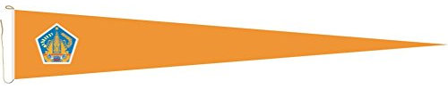 U24 Langwimpel Bali Fahne Flagge Wimpel 150 x 40 cm Premiumqualität