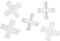 Connex Fliesenkreuze 5,0 mm - Praktisches Set mit 200 Stück - Aus robustem Kunststoff - weiß / Fliesenzubehör / Fliesenverlegehilfe / Fliesen-Abstandhalter / COX792008