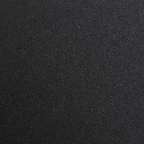 Clairefontaine 397150C Tonzeichenpapier Maya (50 x 70 cm, 120 g, ideal für Trockentechniken, 1 Ries mit 250 Blätter) schwarz