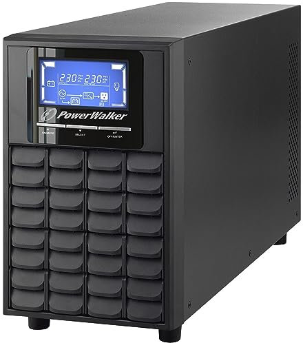 PowerWalker VFI 2000C LCD 2000VA 1600W Online USV Tower Doppelwandler SNMP Slot, 10120178